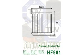 Filtre à huile HIFLOFILTRO - HF981