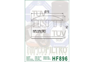 Filtre à huile HIFLOFILTRO - HF896