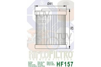 Filtre à huile HIFLOFILTRO - HF157