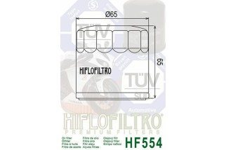 Filtre à huile HIFLOFILTRO - HF554