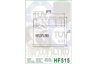 Filtre à huile HIFLOFILTRO - HF515