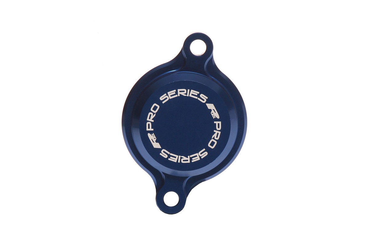 Couvercle de filtre à huile RFX Pro (Bleu- Yamaha YZF250/YZF450)