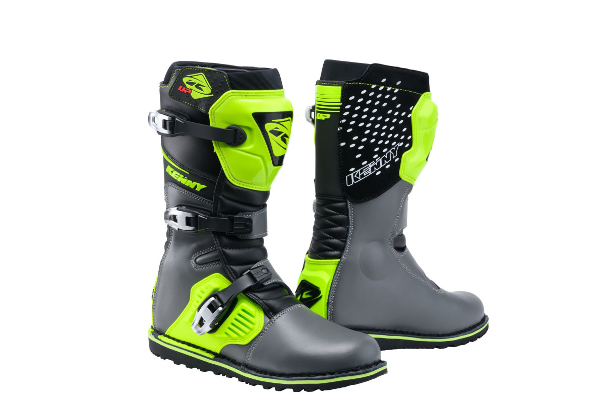 Bottes TRIAL UP BLACK GREY NEON