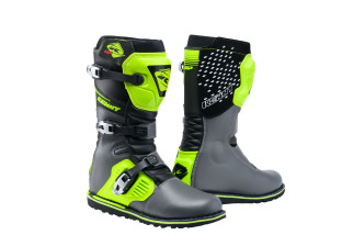 Bottes KENNY TRIAL UP BLACK GREY NEON | Kenny - Achat en ligne