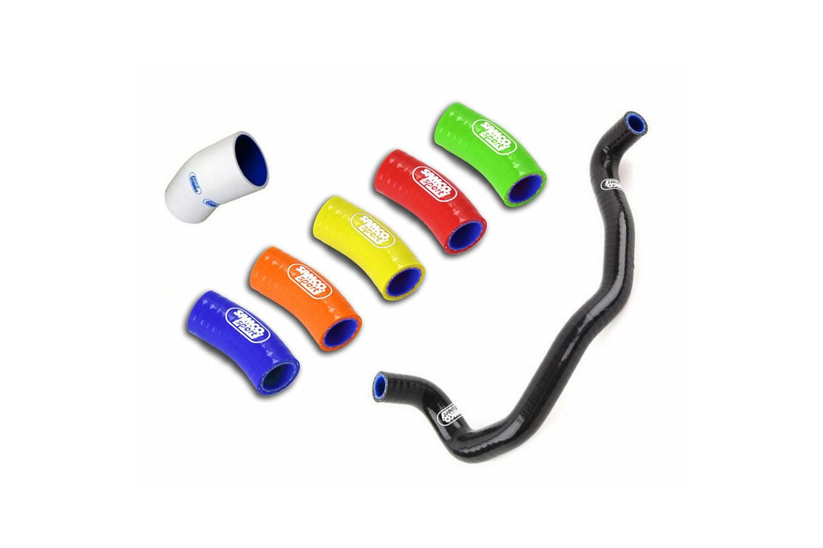 Durites de radiateur SAMCO rouge - 4 durites Suzuki RM-Z 250