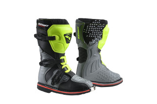 Bottes KENNY TRACK KID GREY NEON YELLOW | Kenny - Achat en ligne