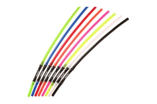 Tube de ventilation RFX Race - Long tuyau avec  valve à 1 voie (Noir) 5 pcs