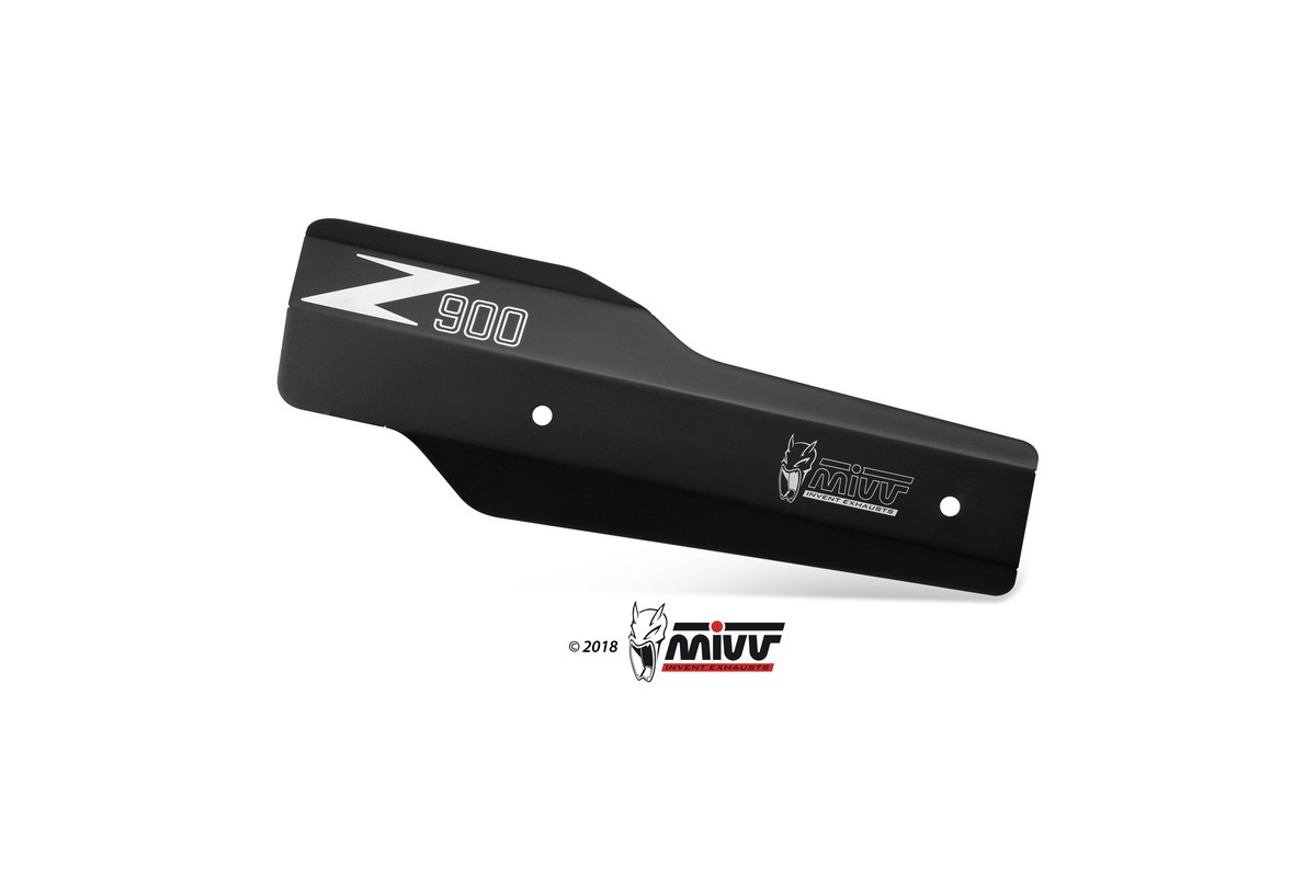 Pare-chaleur MIVV inox noir Kawasaki Z900