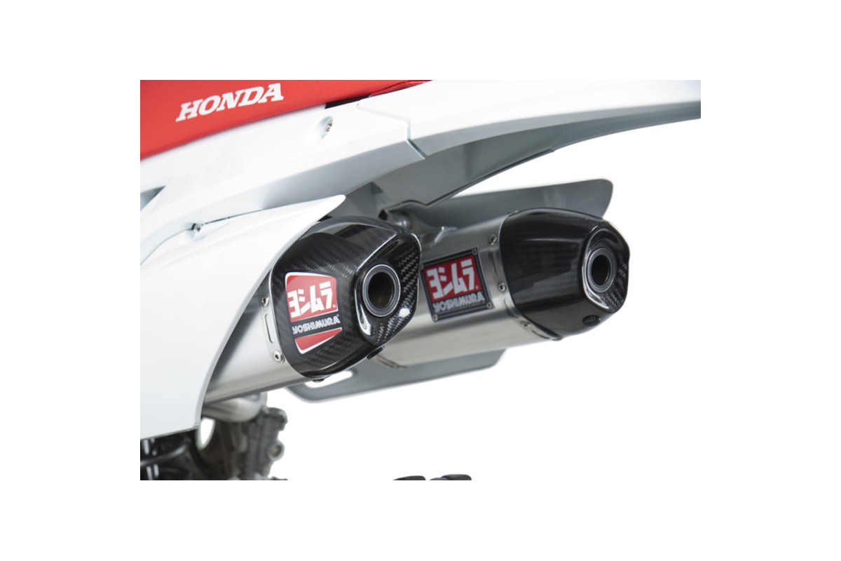 Plaque logo Yoshimura droite RS9 (autocollant)