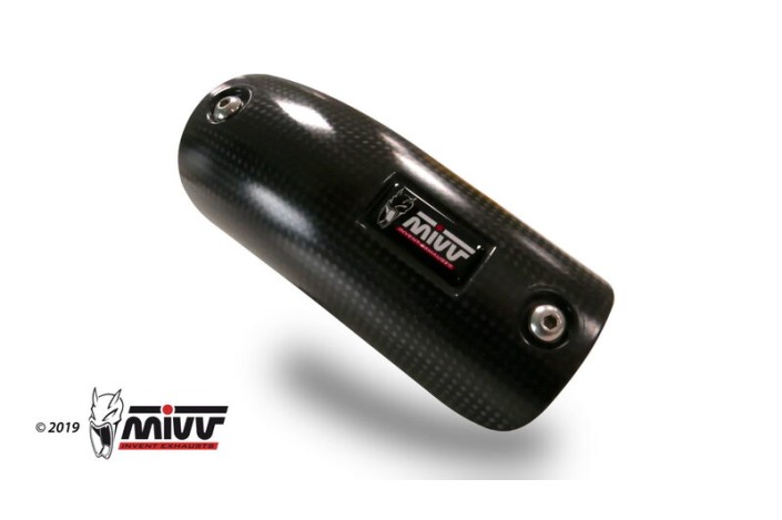 Pièce détachée MIVV pare-chaleur en carbone - Yamaha Tenere