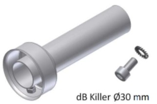 DB Killer MIVV pour silencieux GP Pro Ø30 mm