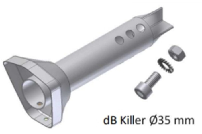 DB Killer MIVV pour silencieux Delta Race Ø30 mm