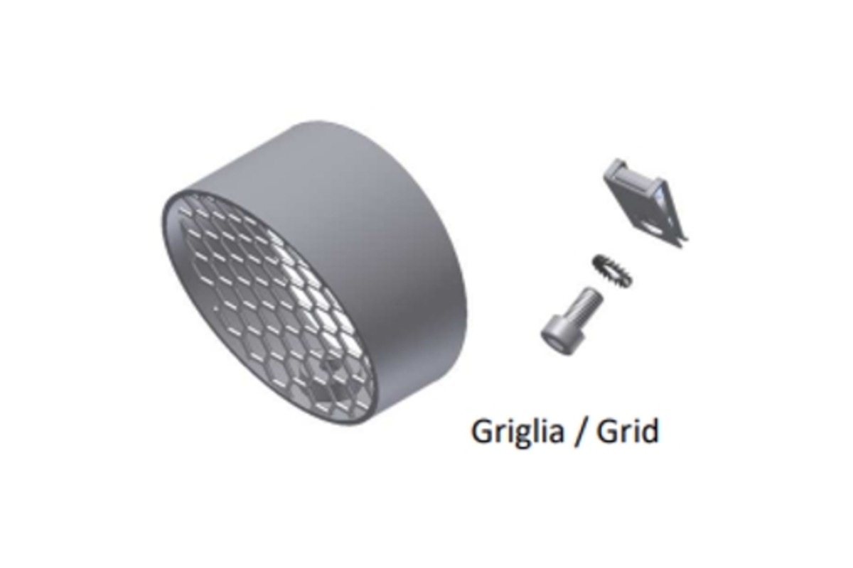 Grille DB Killer MIVV pour silencieux GP Pro Ø76 mm