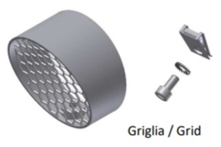 Grille DB Killer MIVV pour silencieux GP Pro Ø76 mm