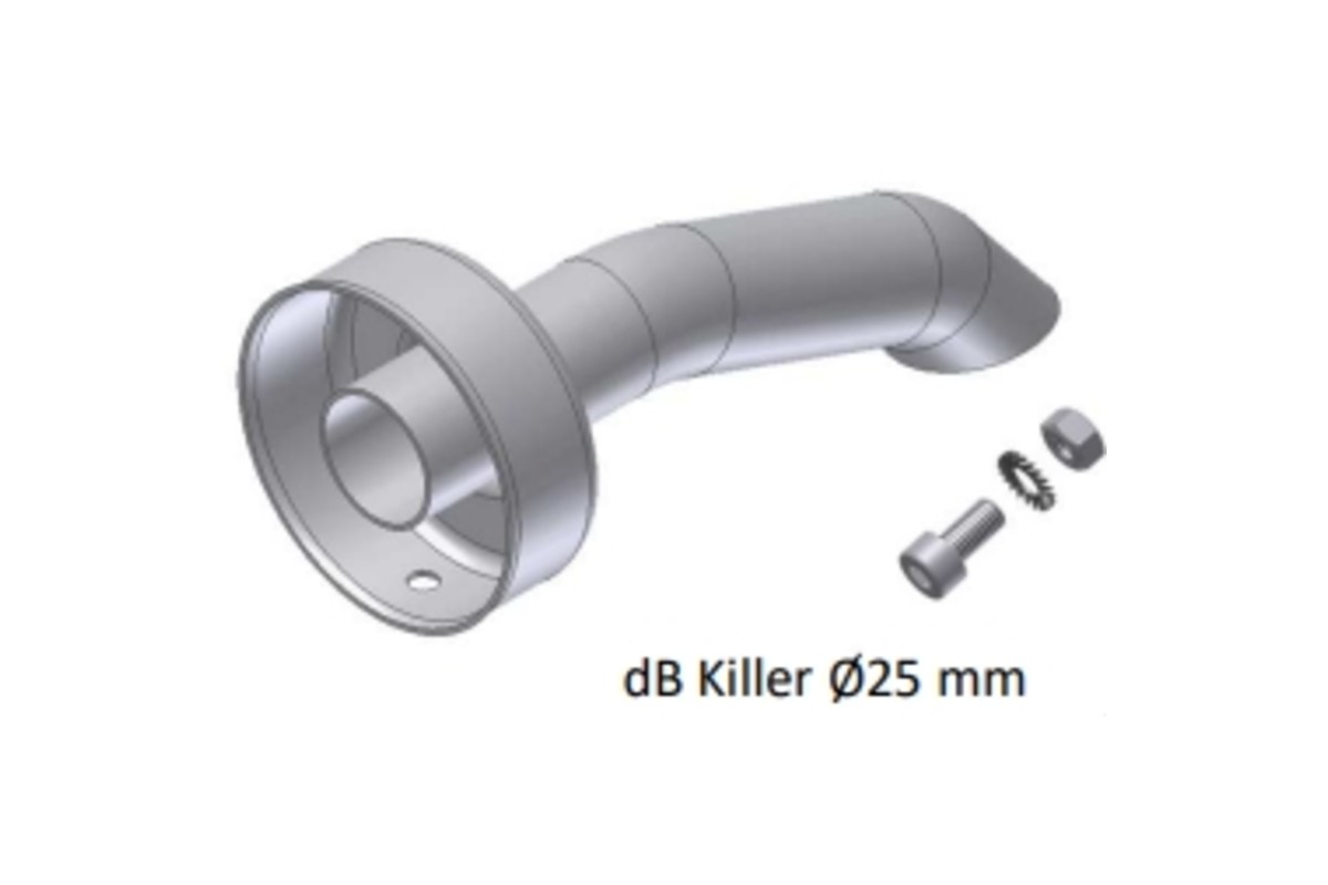 DB Killer MIVV pour silencieux X-Cone 105 Ø25 mm