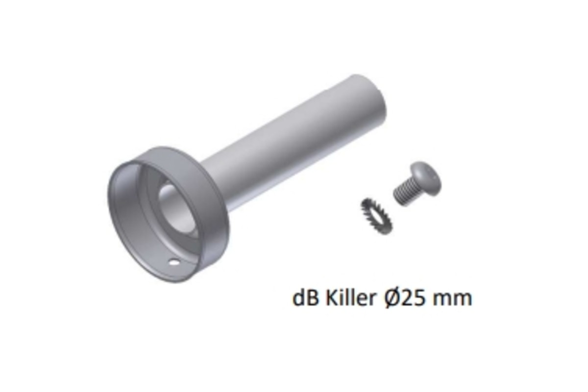 DB Killer MIVV pour silencieux X-M1 Ø25 mm