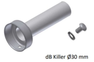 DB Killer MIVV pour silencieux X-M1 Ø30 mm