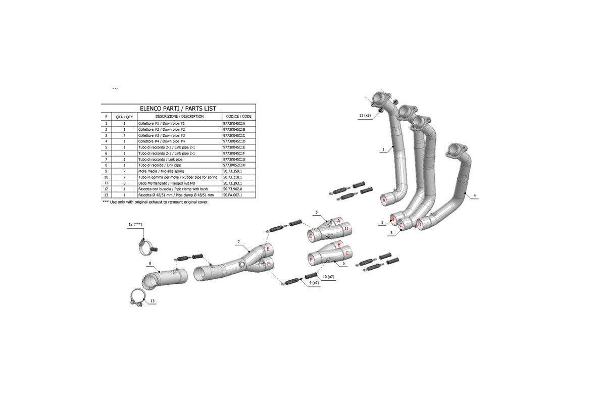 Pièce de rechange MIVV