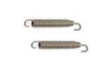 Ressorts de traction d'échappement RFX Race acier inox - 57mm - la paire