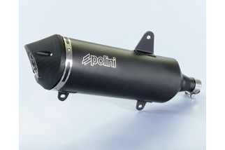 Silencieux POLINI Aluminium noir - Peugeot