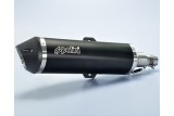 Silencieux POLINI Aluminium noir - Piaggio