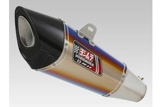 Silencieux YOSHIMURA R11 titane bleu/casquette carbone Suzuki GSR-750