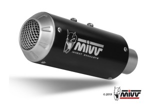 Silencieux MIVV MK3 Steel Black/casquette inox Yamaha MT-10