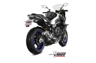 Silencieux MIVV MK3 Steel Black/casquette inox Yamaha MT-10