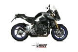 Silencieux MIVV MK3 Steel Black/casquette inox Yamaha MT-10