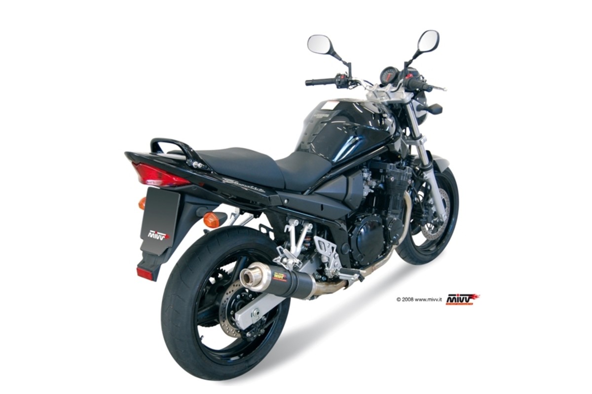 Silencieux MIVV GP carbone Suzuki GSF650 Bandit