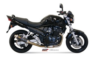 Silencieux MIVV GP carbone Suzuki GSF650 Bandit