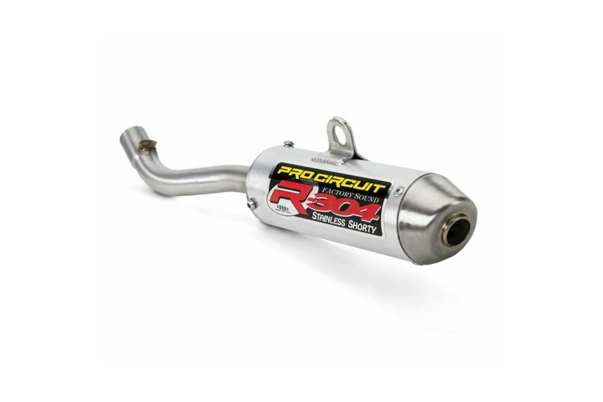 Silencieux PRO CIRCUIT R-304 aluminium brossé - KTM/Husqvarna