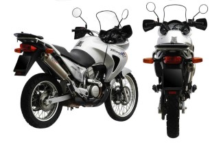 Silencieux MIVV Oval Classic inox Honda XL650V Transalp