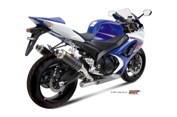 Silencieux double MIVV GP carbone SUZUKI GSX-R1000