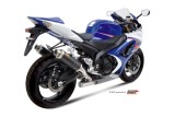 Silencieux double MIVV GP carbone SUZUKI GSX-R1000