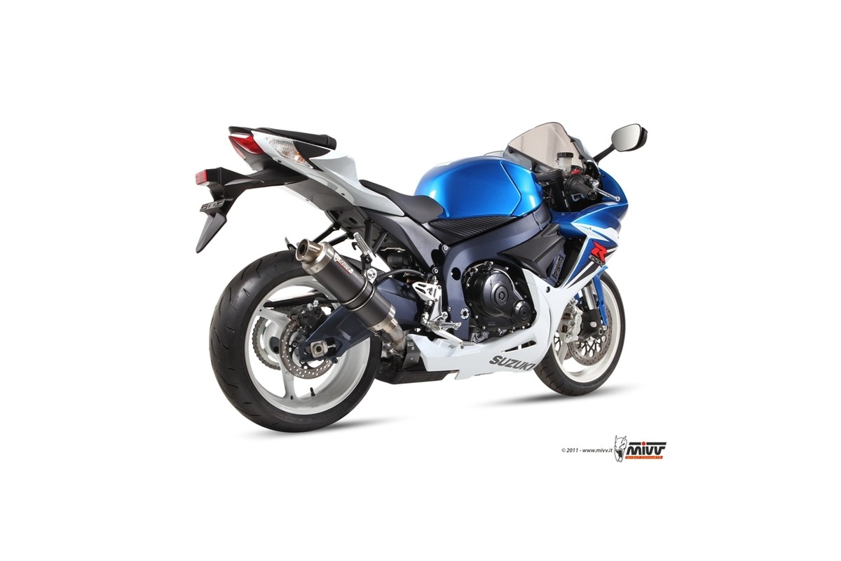 Silencieux MIVV GP carbone Suzuki GSX-R600/GSX-R750