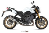 Silencieux MIVV Suono inox/casquette carbone Yamaha FZ8/Fazer 8
