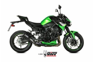 Silencieux MIVV MK3 carbone/casquette inox Kawasaki Z900