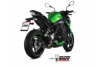 Silencieux MIVV MK3 Steel Black/casquette inox Kawasaki Z900