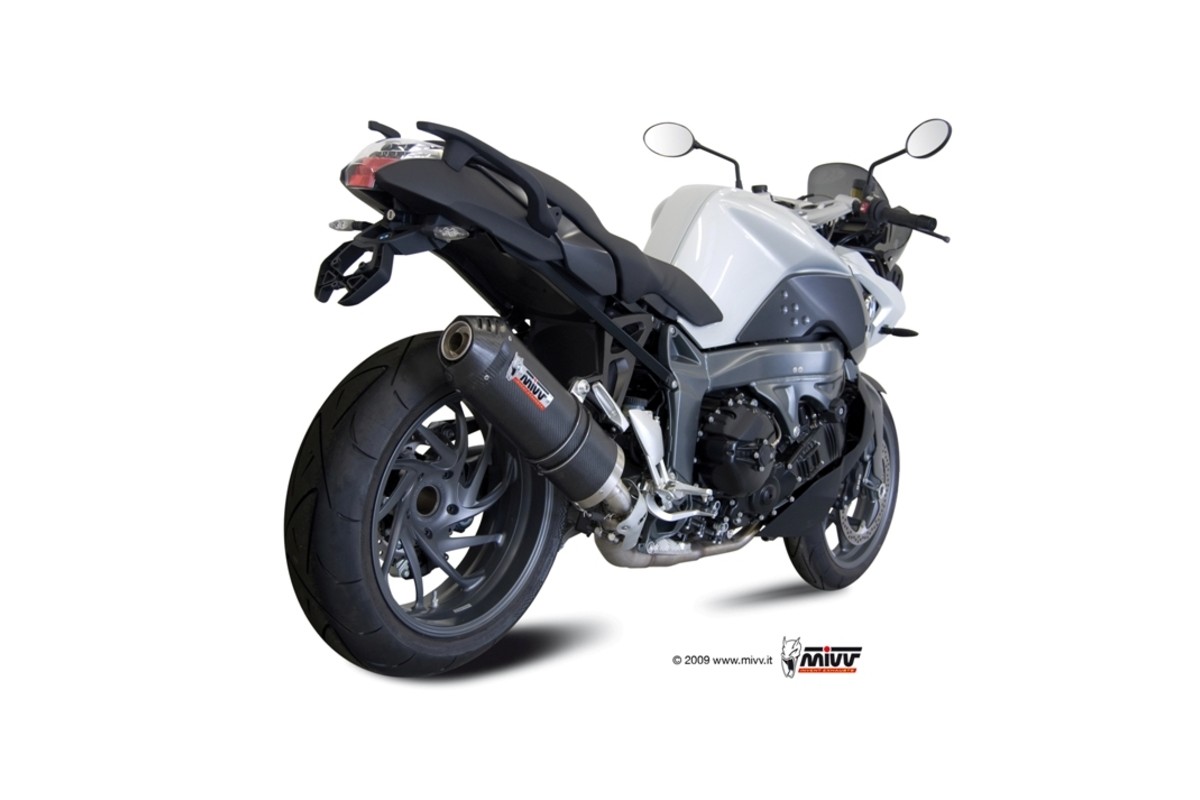 Silencieux MIVV Oval Carbon Cap carbone BMW K1300 R/S