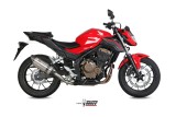 Silencieux MIVV Suono inox casquette carbone Honda CB500F
