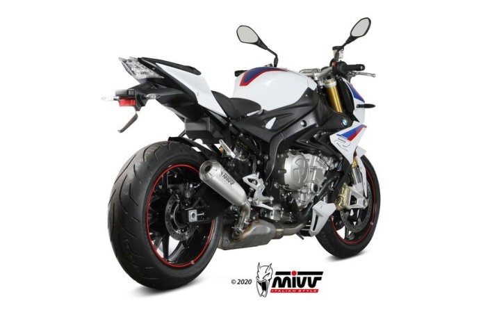 Silencieux MIVV X-M1 - titane/inox BMW S1000R