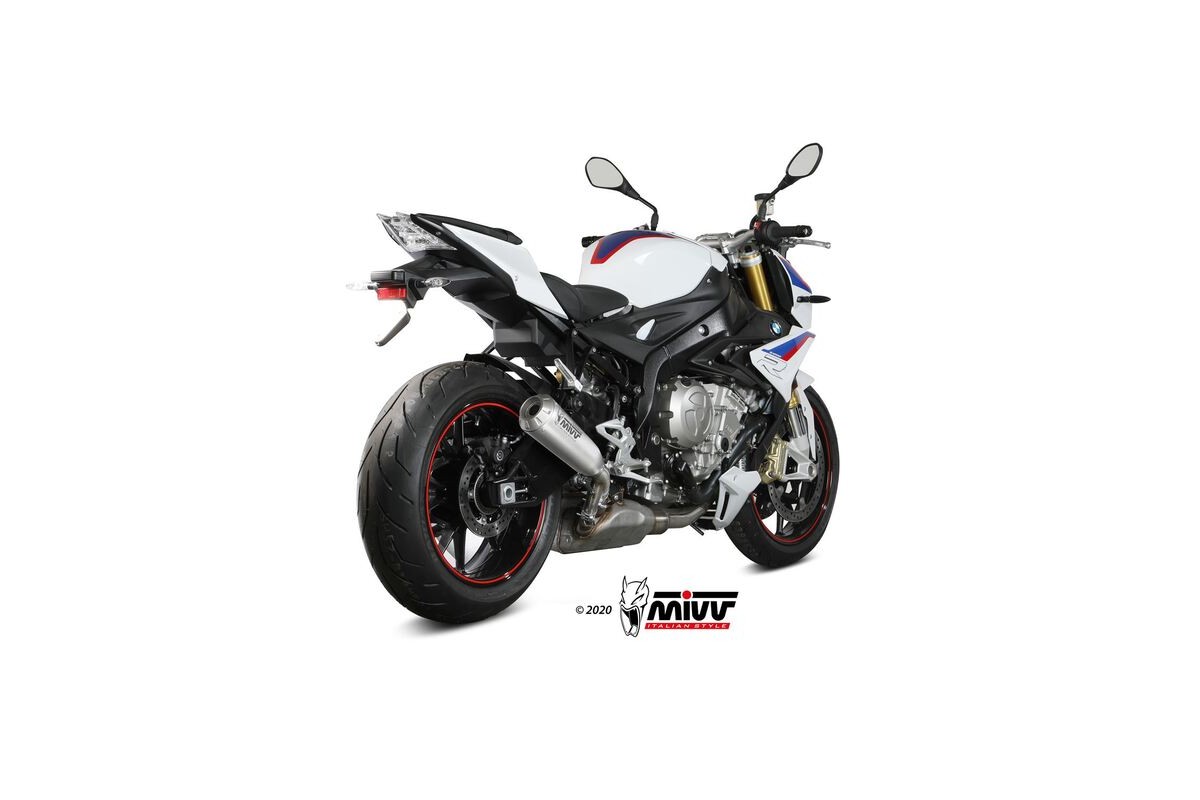 Silencieux MIVV X-M1 - titane/inox BMW S1000R
