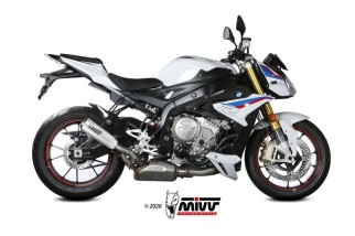 Silencieux MIVV X-M1 - titane/inox BMW S1000R