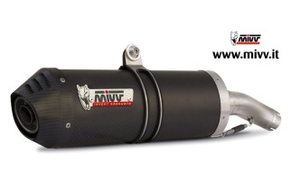 Silencieux MIVV Oval Carbon Cap carbone BMW R1150R