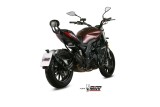 Silencieux MIVV Double Gun Full inox noir Benelli 502C