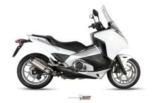 Silencieux MIVV Suono inox/casquette carbone Honda