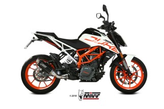 Silencieux MIVV GP Pro inox noir KTM Duke 125/390