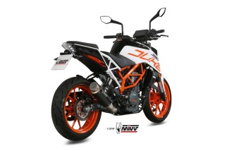 Silencieux MIVV GP Pro inox noir KTM Duke 125/390