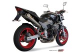 Silencieux MIVV X-Cone inox brossé Honda CB600F Hornet